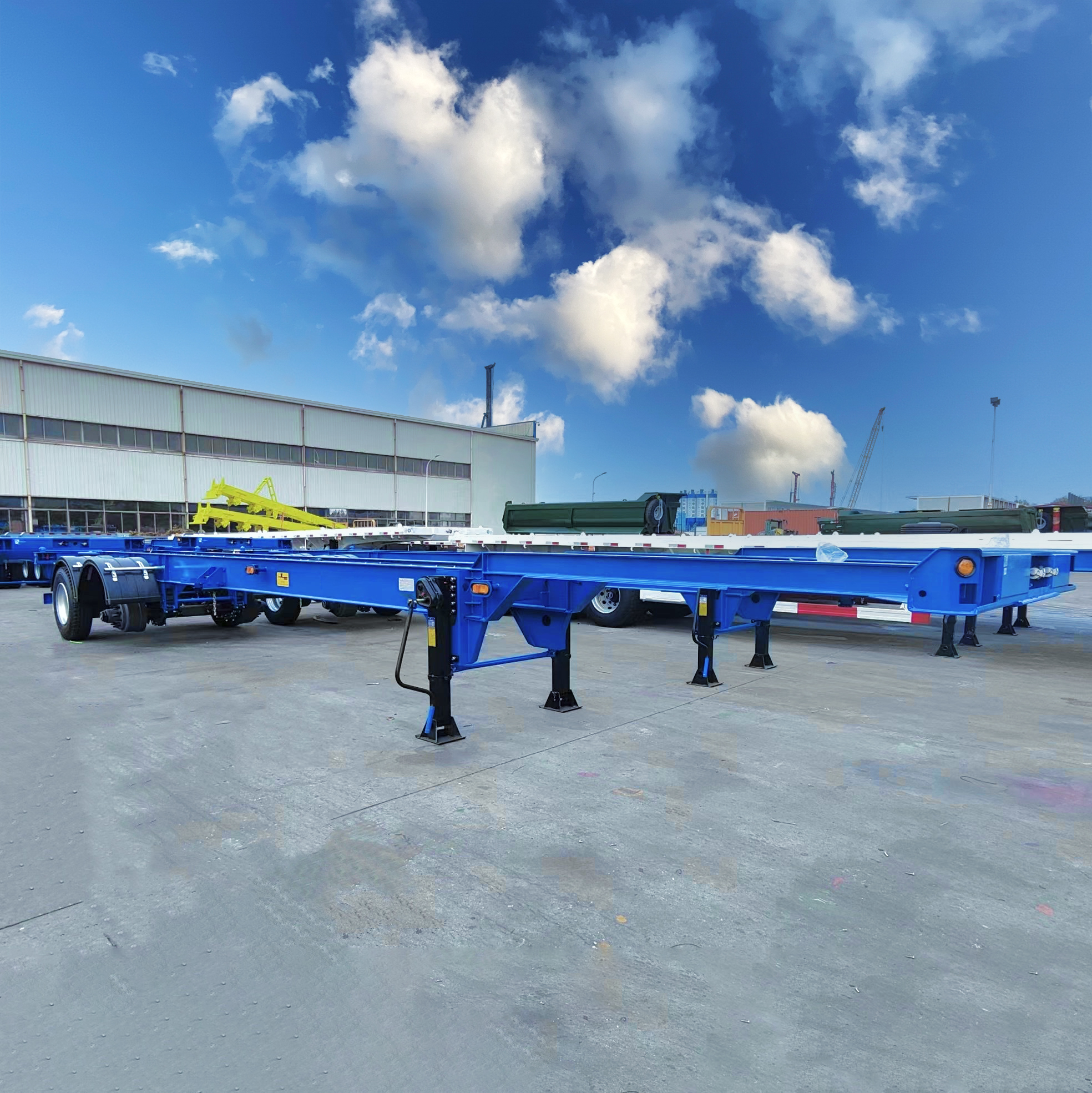 45ft Container Chassis for ISO Tunnel Container Transportation Buy