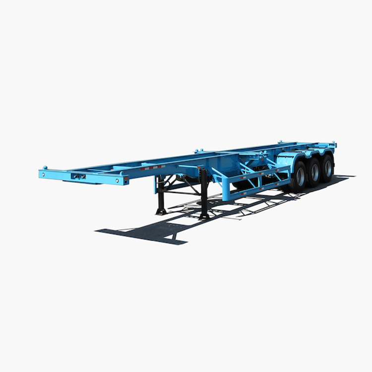 40ft 3 Axle Container Chassis Trailer