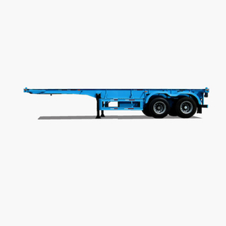 20ft 2 Axle Container Chassis Trailer