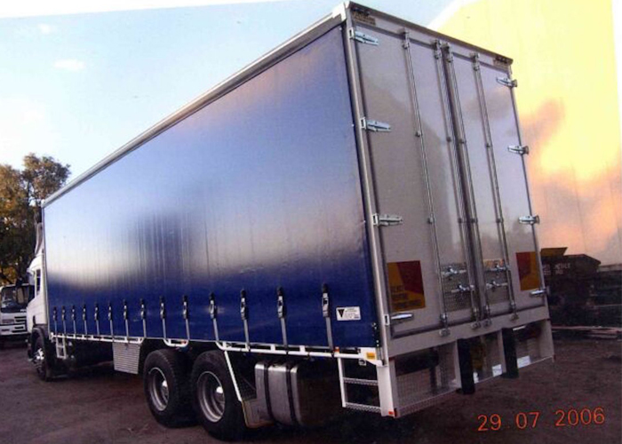 Curtain Side box with Composite and Aluminum Profiles for Dry Freight Cargos,Dry Freight Truck Box Or Van Trailers