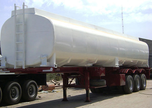 40000L Carbon Steel Monoblock Tanker Worked with Skeleton Trailers,Refuel Carbon Steel Tanker Trailer