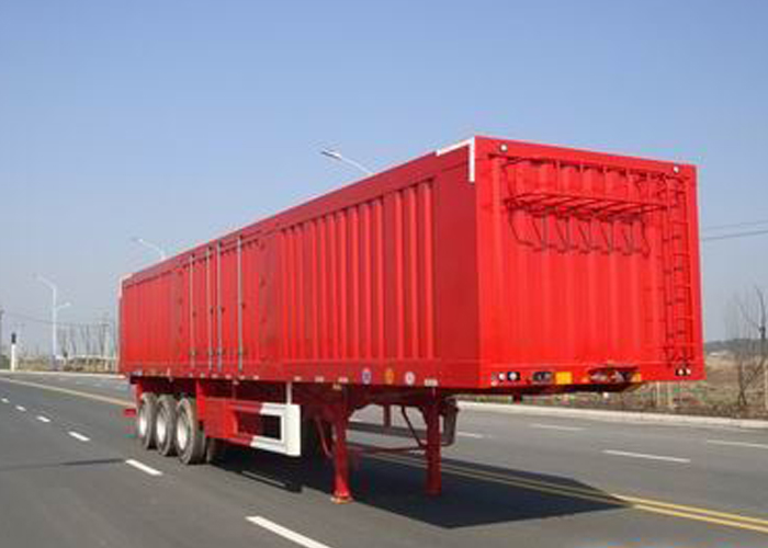 45ft Roof Opened Steel Dry Freight Box Trailer with 3 Axles for Bulk Material And Mine Cargos,Drop Side Semi Trailer , Steel Box