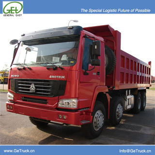 ZZ3317S3867-SINOTRUK HOWO Tipper Truck with 336 HP Engine and 23 cbm Rear Hydraulic Box and 1 sleeping bed